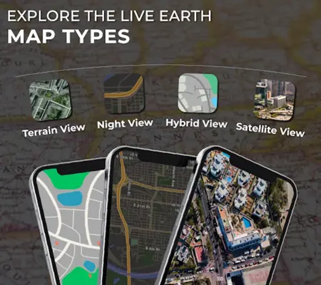 Live Earth Map and Navigation android App screenshot 4